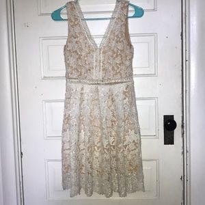 Beautiful white lace dress